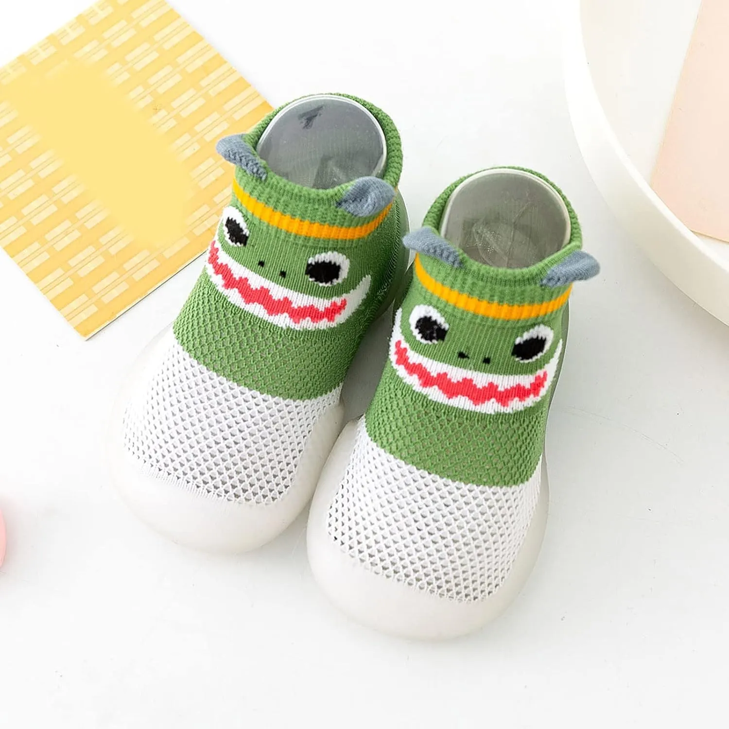Toddler Shoes Boys Size 3 Summer and Autumn Comfortable Infant Toddler Shoes Cute Deer Rabbit Pattern Children Mesh Breathable Floor Infants Size 3 Shoes