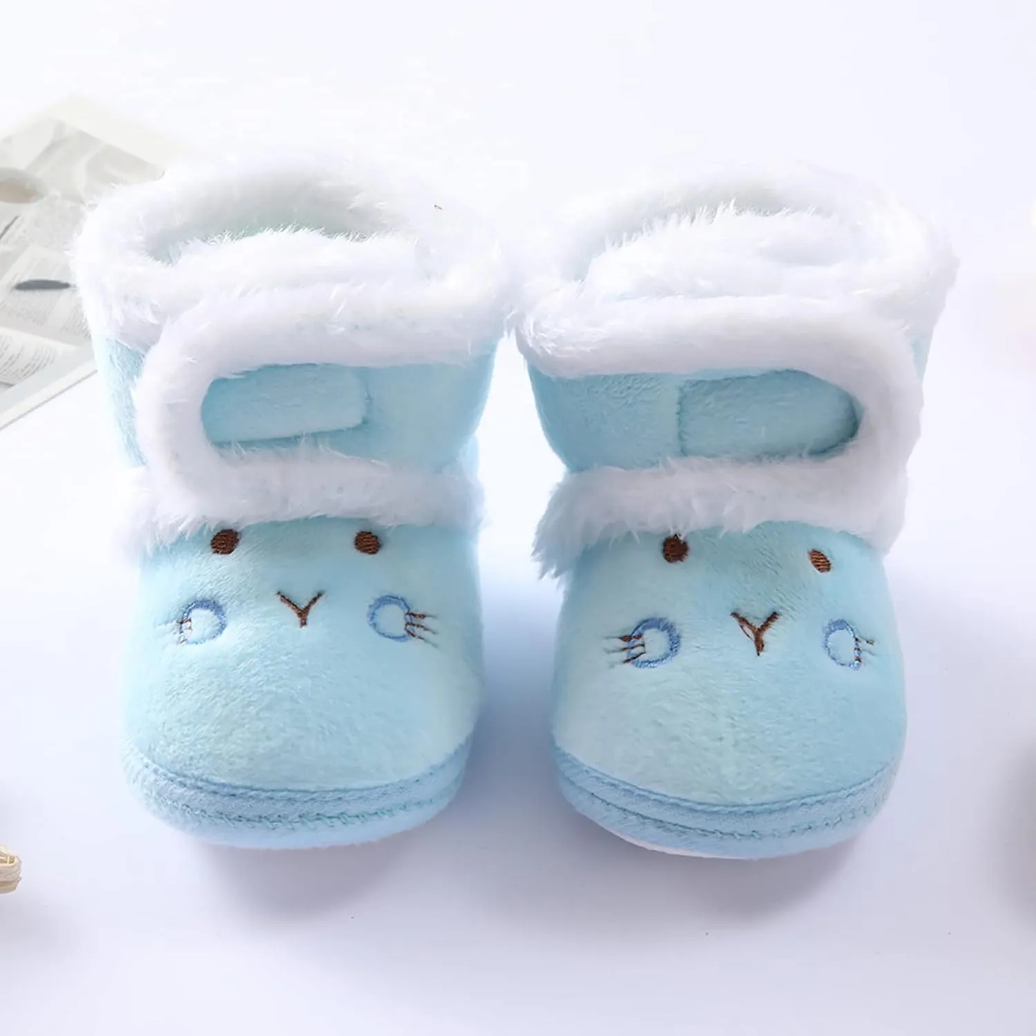 Toddler Slip on Baby Infant Booties Warming Soft Boys Boots Toddler Snow Shoes Baby Shoes Running Shoes for Toddler Boys