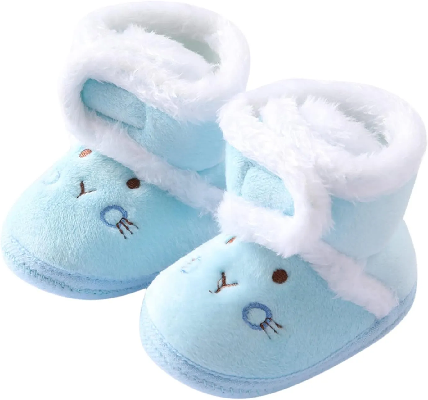 Toddler Slip on Baby Infant Booties Warming Soft Boys Boots Toddler Snow Shoes Baby Shoes Running Shoes for Toddler Boys