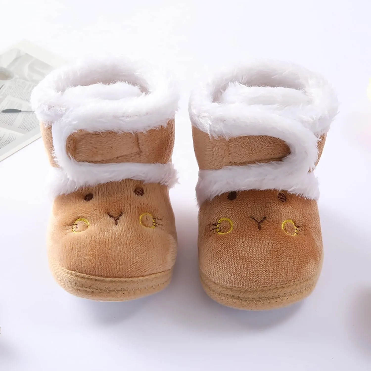 Toddler Slip on Baby Infant Booties Warming Soft Boys Boots Toddler Snow Shoes Baby Shoes Running Shoes for Toddler Boys