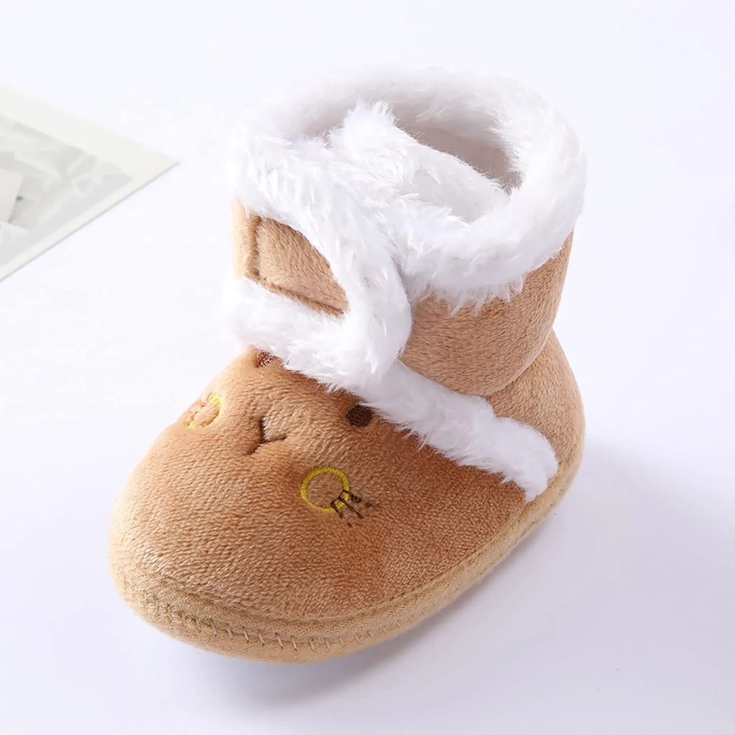 Toddler Slip on Baby Infant Booties Warming Soft Boys Boots Toddler Snow Shoes Baby Shoes Running Shoes for Toddler Boys