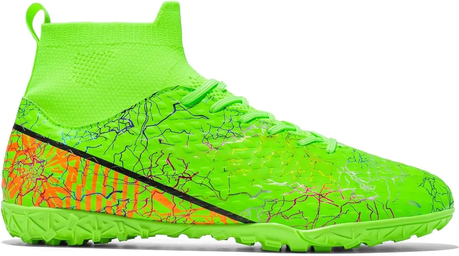 Unisex-Child Soccer Cleats Lightweight Training Football Shoes for Youth
