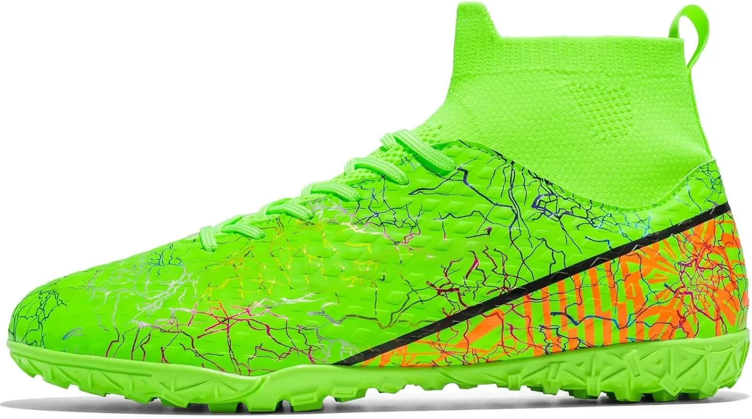 Unisex-Child Soccer Cleats Lightweight Training Football Shoes for Youth