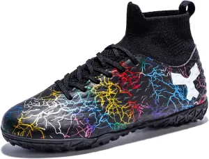 Unisex Kids Soccer Shoes Football Cleats Athletic Soccer Shoes Outdoor Sports Sneaker AG/FG