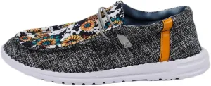 Unisex Lace-up Loafers Unique Pattern Print Canvas Slip-on Shoes Bohemian Fashion Low Top Walking Driving Shoes,Lightweight Boat Breathable Flexible Casual for Daily Wear