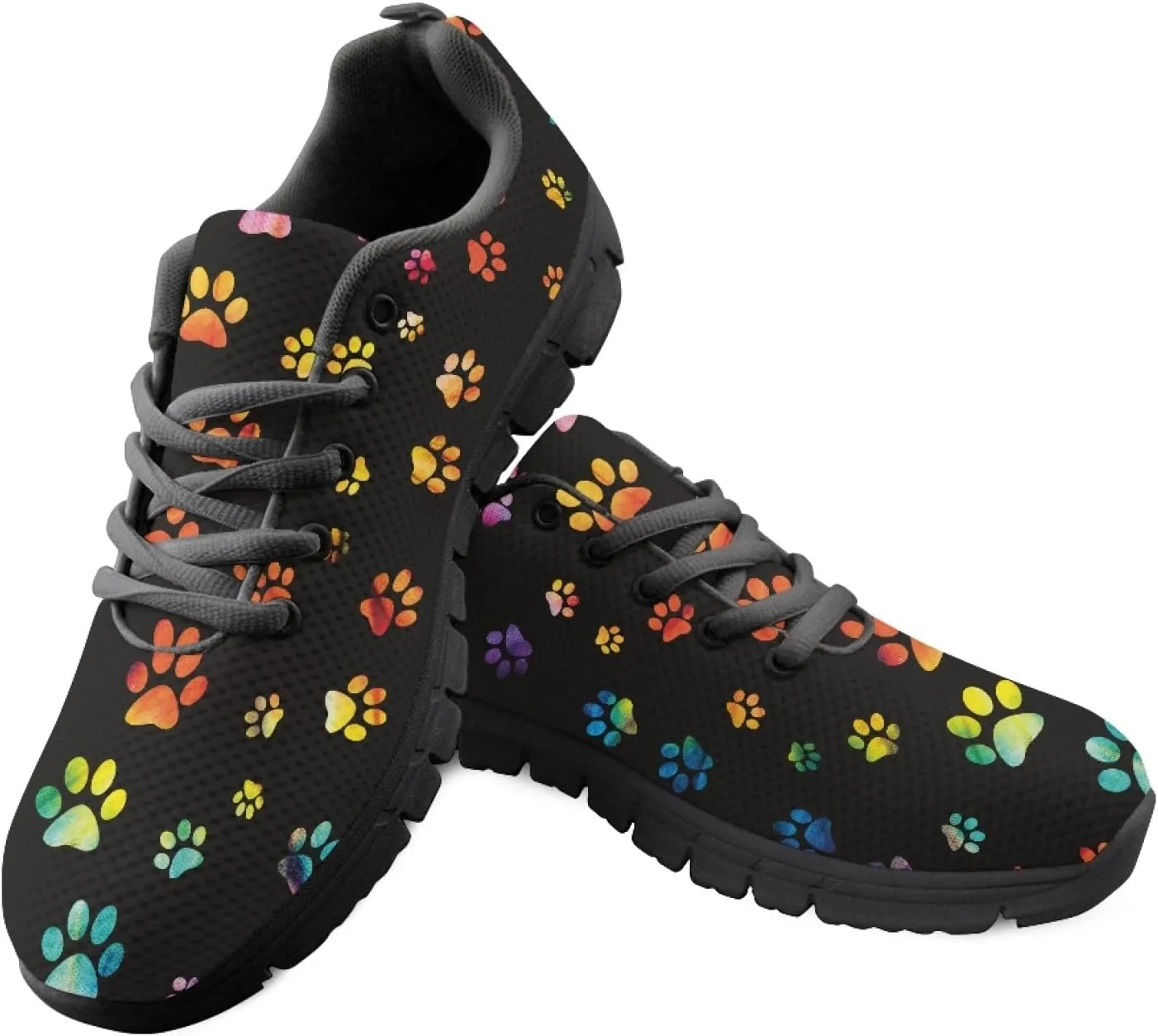 Wanyint Running Shoes for Women Outer Space Comfort Girls Sneakers Slip-on Training Athletic Shoes