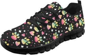Wanyint Running Shoes for Women Outer Space Comfort Girls Sneakers Slip-on Training Athletic Shoes