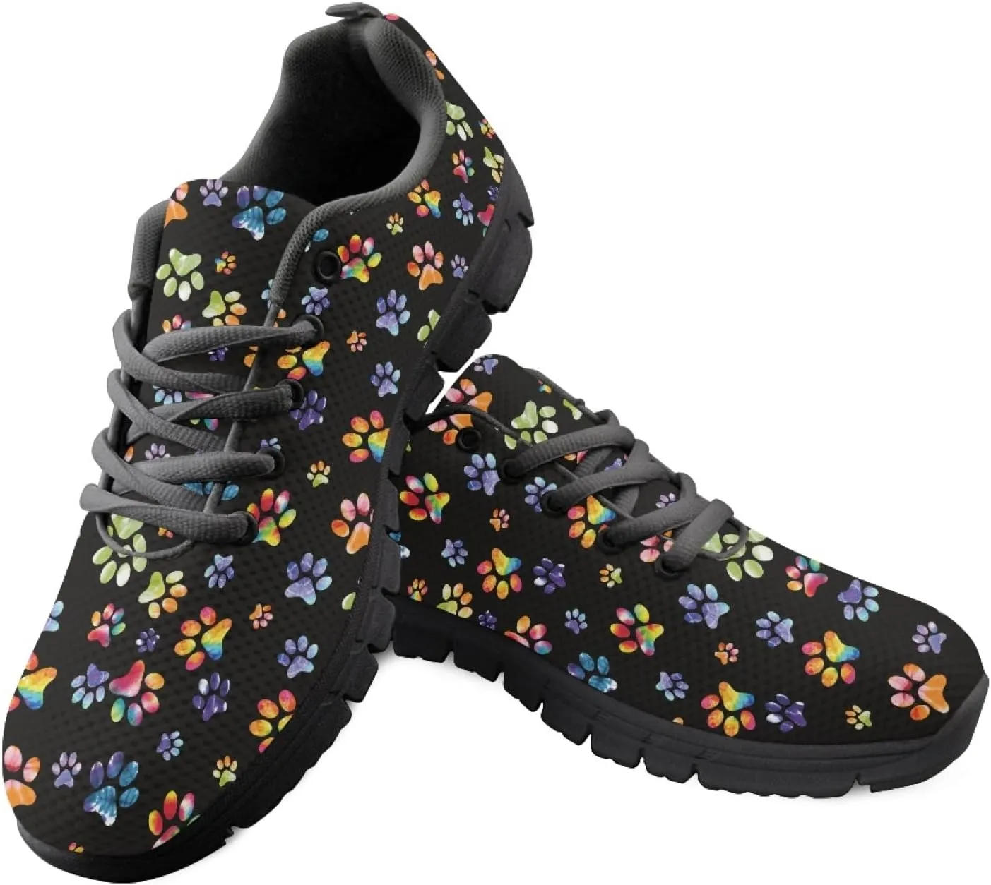 Wanyint Running Shoes for Women Outer Space Comfort Girls Sneakers Slip-on Training Athletic Shoes