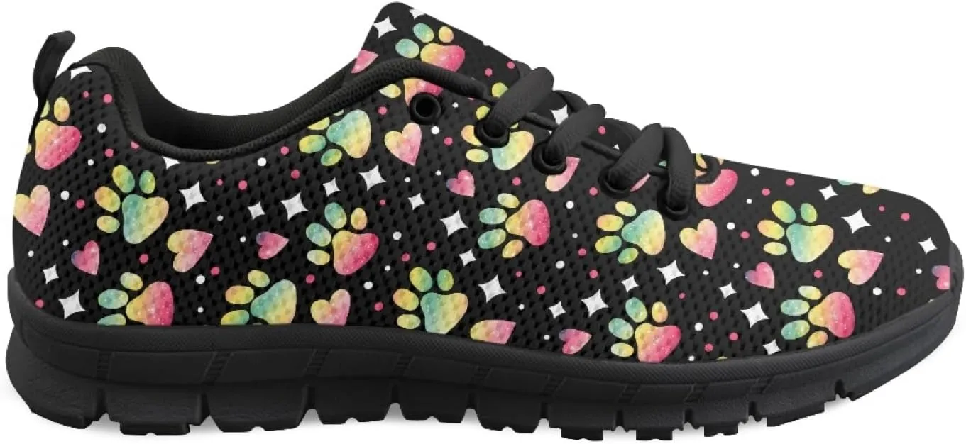 Wanyint Running Shoes for Women Outer Space Comfort Girls Sneakers Slip-on Training Athletic Shoes