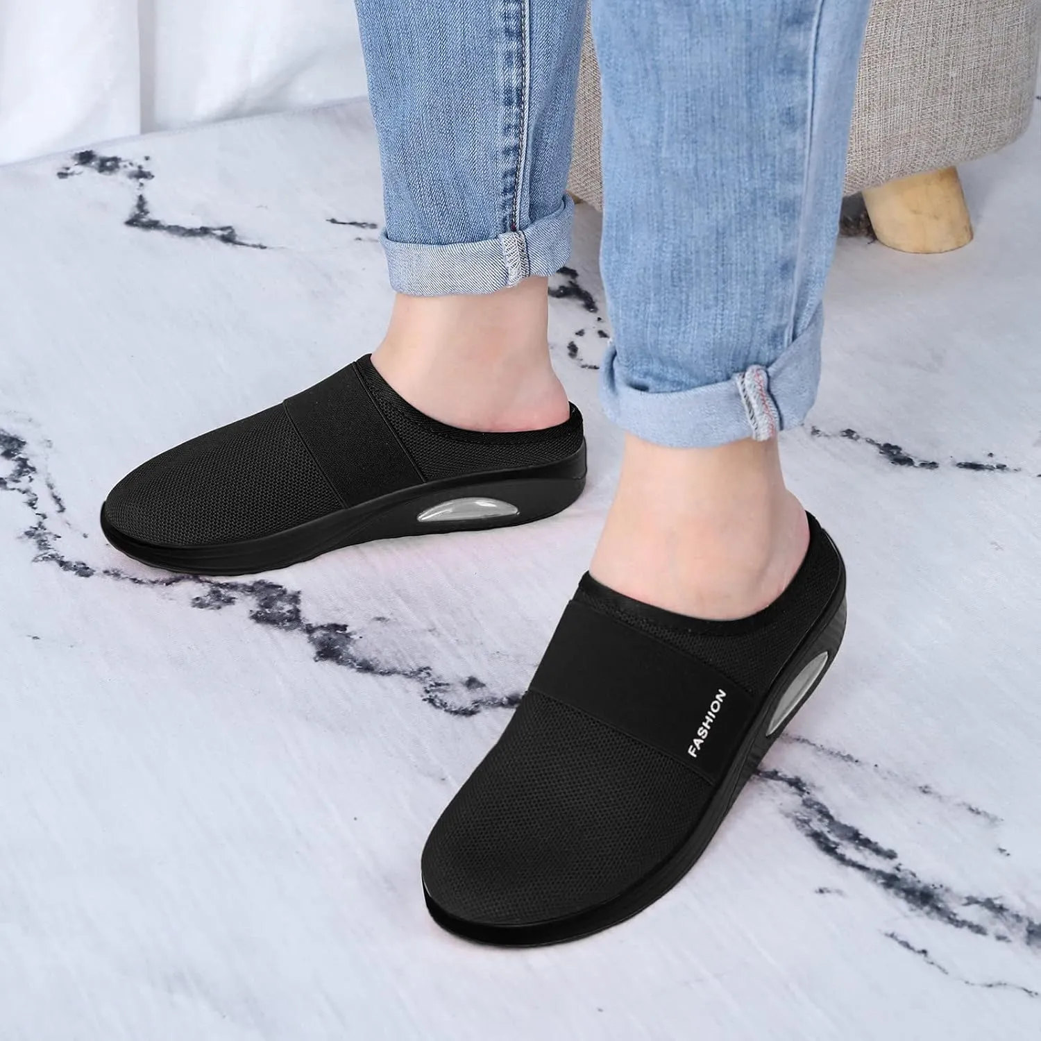 Wedge Sneakers for Women Size 11 Wide Size 11 Non Slip Shoes Women Womens Athletic Shoes Size 9 Narrow Wedge Sneakers for Women Comfortable Dressy Zapatos Antiderrapantes Para Mujer