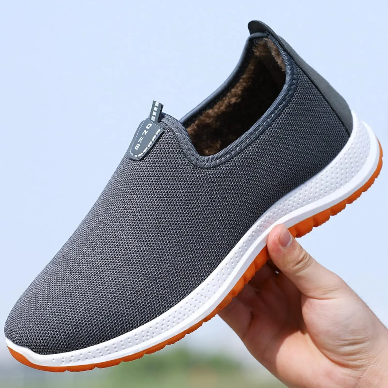 Winter Cotton Shoes Plush Thickened Cotton Shoes Old Cloth Man Casual and Fashion Men's Go Walk Max Sneaker
