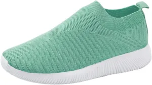Women Running Shoes Lightweight Tennis Shoes Non Slip Running Shoes for Men Fashion Black Casual Shoes Men's Fashion Sneakers Slip On Tennis Shoe White Loafers