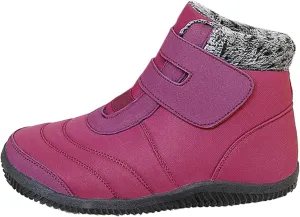 Women Snow Boots Winter Shoes for Women Ladies Fleece Lined Warm Slip On Boots for Women Water-proof Booties Sneakers Comfortable Walking Shoes Outdoor Anti Slip Shoes with Hook Loop