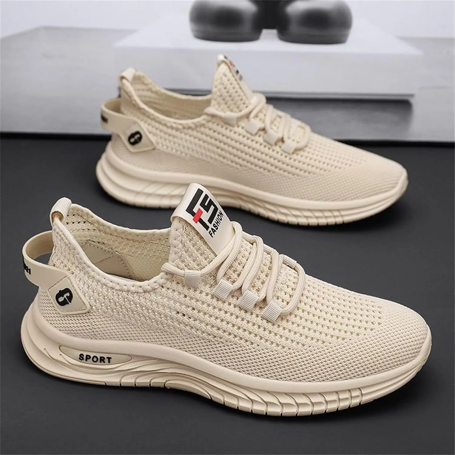 Women Walking Shoes Sock Sneakers Slip-On Breath Womens Running Shoes Arch Support Women's Casual Shoes Women's Fashion Sneakers Waterproof Tennis Shoe White Loafers