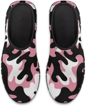 Women’s Canvas Shoes Low Top Fashion Sneakers Slip on Walking Shoe（Black Sole）