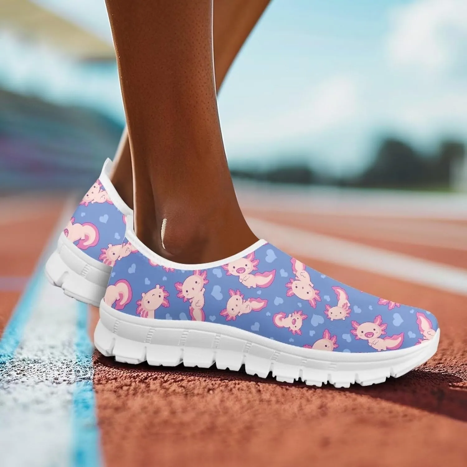 Women’s Canvas Shoes Low Top Fashion Sneakers Slip on Walking Shoe（White Sole）