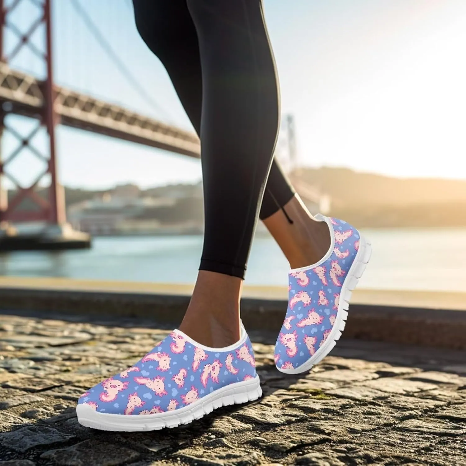 Women’s Canvas Shoes Low Top Fashion Sneakers Slip on Walking Shoe（White Sole）