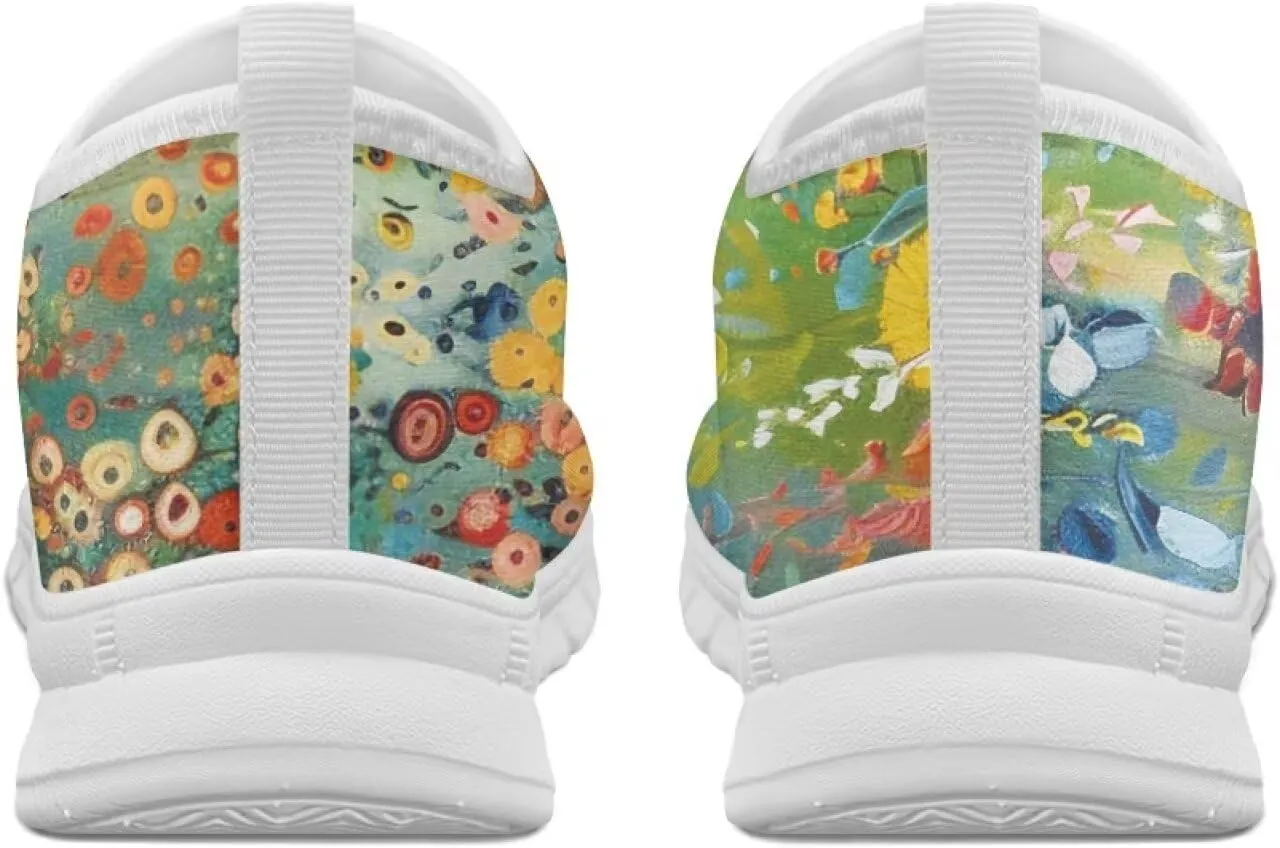 Women’s Casual Shoes Canvas Shoes Low Top Fashion Sneakers Slip on Walking Shoe