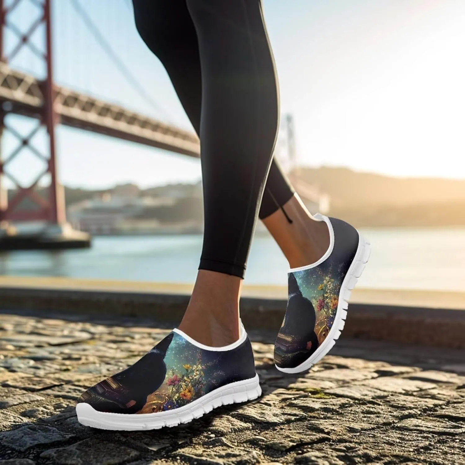 Women’s Casual Shoes Canvas Shoes Low Top Fashion Sneakers Slip on Walking Shoe