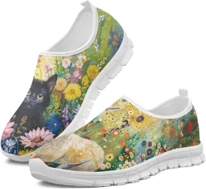 Women’s Casual Shoes Canvas Shoes Low Top Fashion Sneakers Slip on Walking Shoe