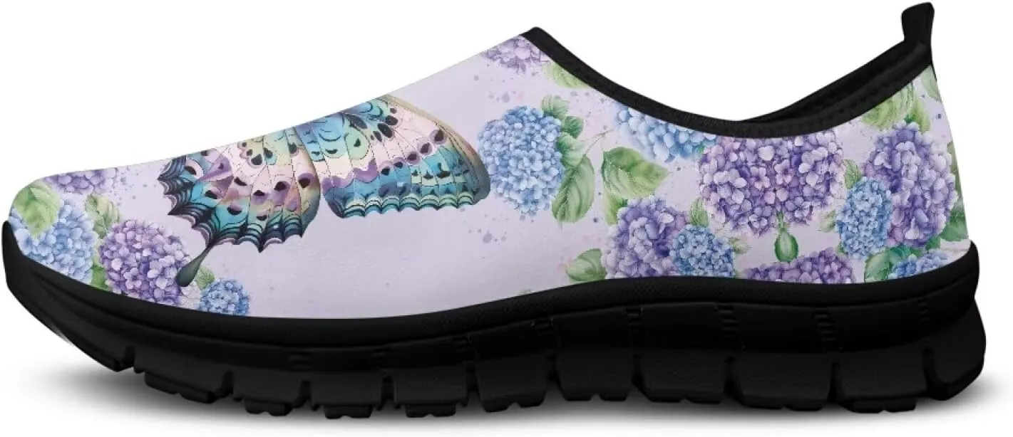 Women’s Casual Shoes Canvas Shoes Low Top Fashion Sneakers Slip on Walking Shoe（Black Sole）