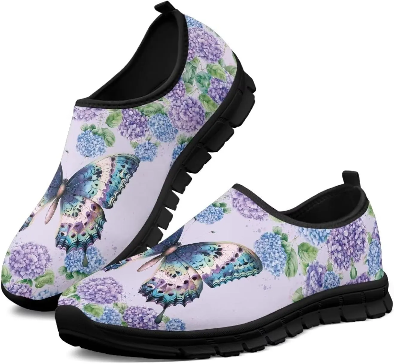 Women’s Casual Shoes Canvas Shoes Low Top Fashion Sneakers Slip on Walking Shoe（Black Sole）