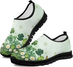 Women’s Casual Shoes Canvas Shoes Low Top Fashion Sneakers Slip on Walking Shoe（Black Sole）