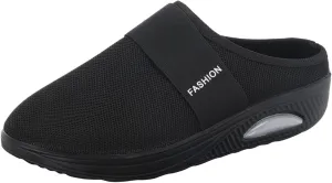 Women's Casual Slip on Half Shoes Breathable Tennis Shoes Womens Wide Width Women Casual Shoes Platform Sneakers Red Tennis Shoe Loafers Casual Slip On