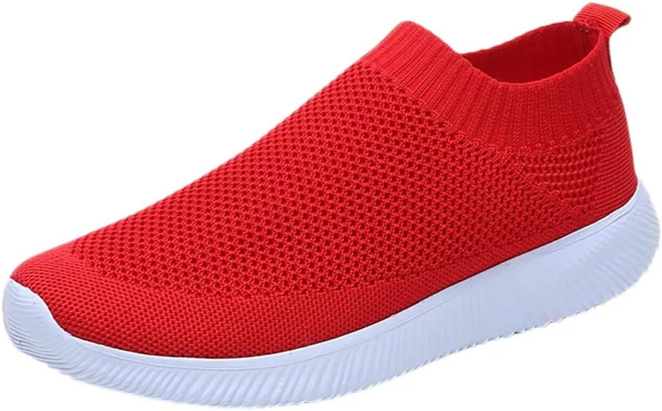 Womens Casual Sneakers Wide Feet Zapato Ortopedico para Mujer Diabetica Women Slip On Shoes Dressy Elder Women's Sneakers with Arch Support Slip On Womens Non Slip Work Shoes Wide Width