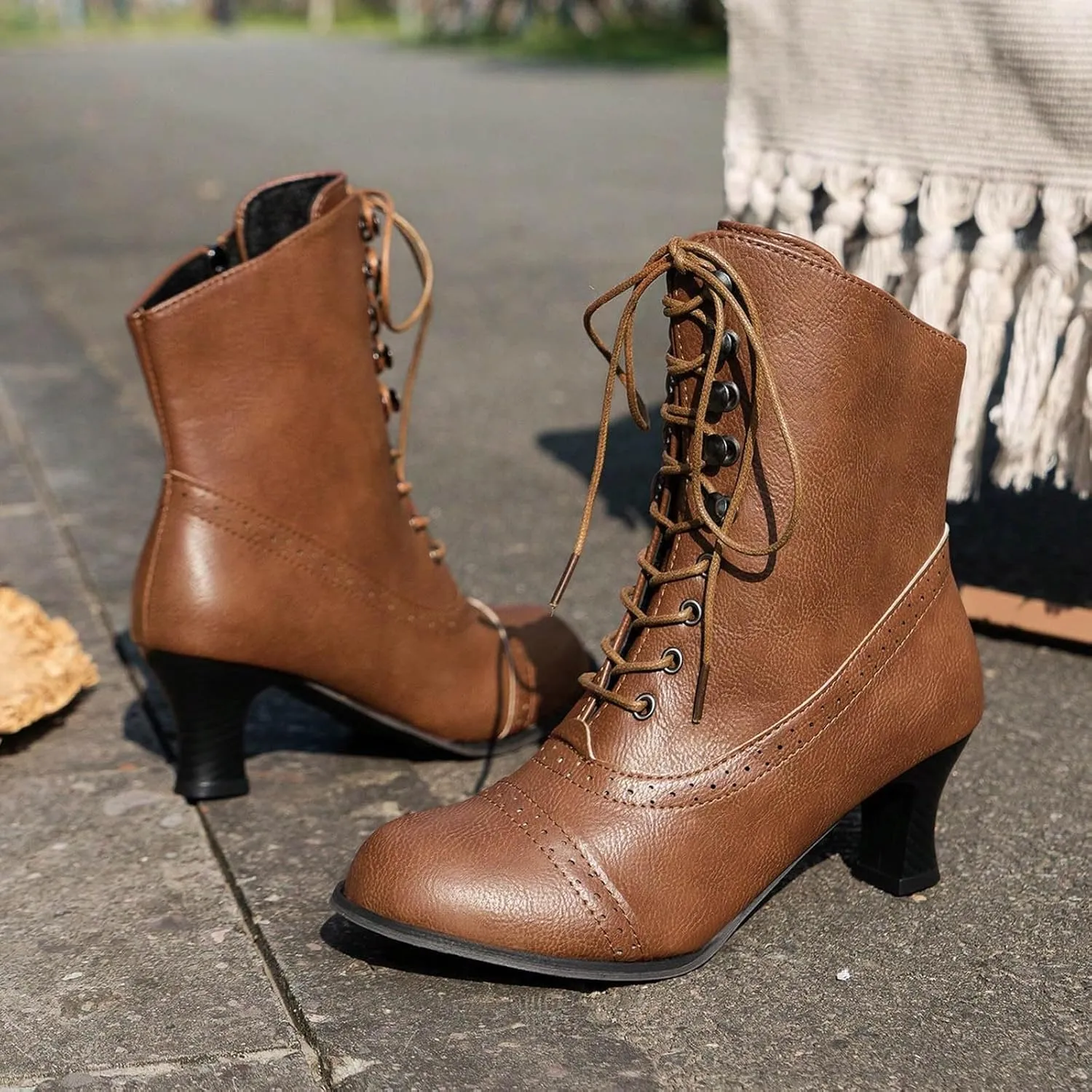 Womens Chelsea Boots Mid Calf Low Kitten Heel Suede Pointed Toe Stretch Fall Fashion Dressy Booties Side Zipper Rain Boots