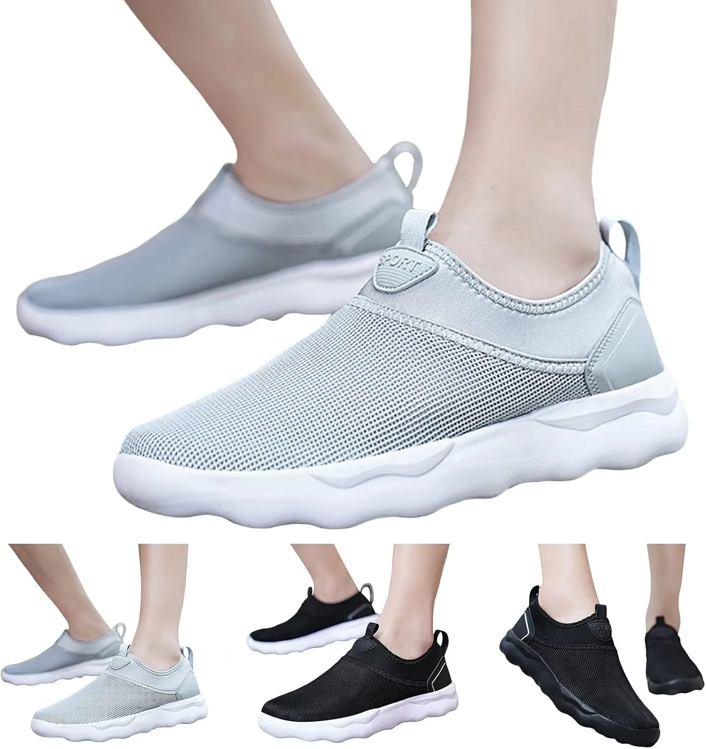 Womens Fashion Sneakers Black Sole Zapatos Deportivos para Gym De Mujer Casual Shoes for Women Sneakers Sneakers for Women Slip On Tenis De Mujer para Trabajo Antideslizante D Bota