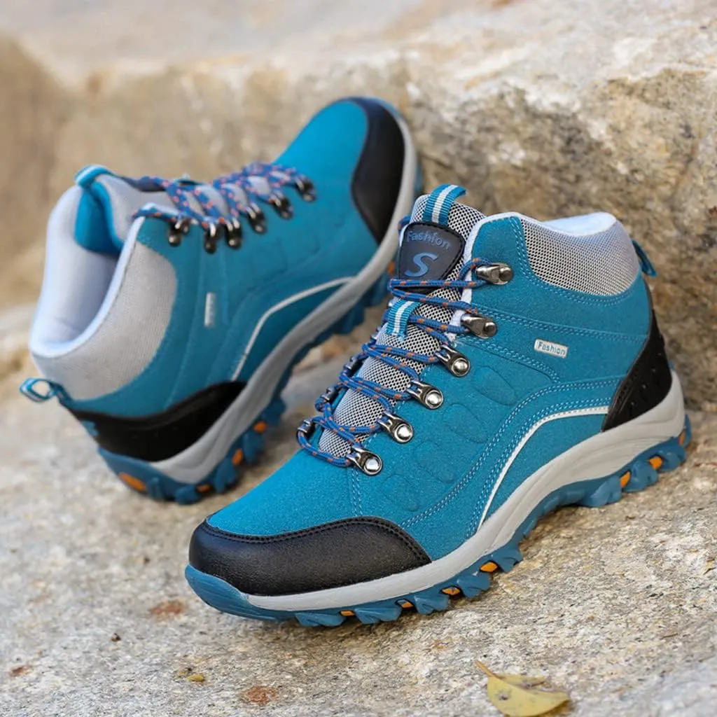 Women's Hiking Shoes Breathable Anti Slip Outdoor Ankle Boots Trekking Sneakers
