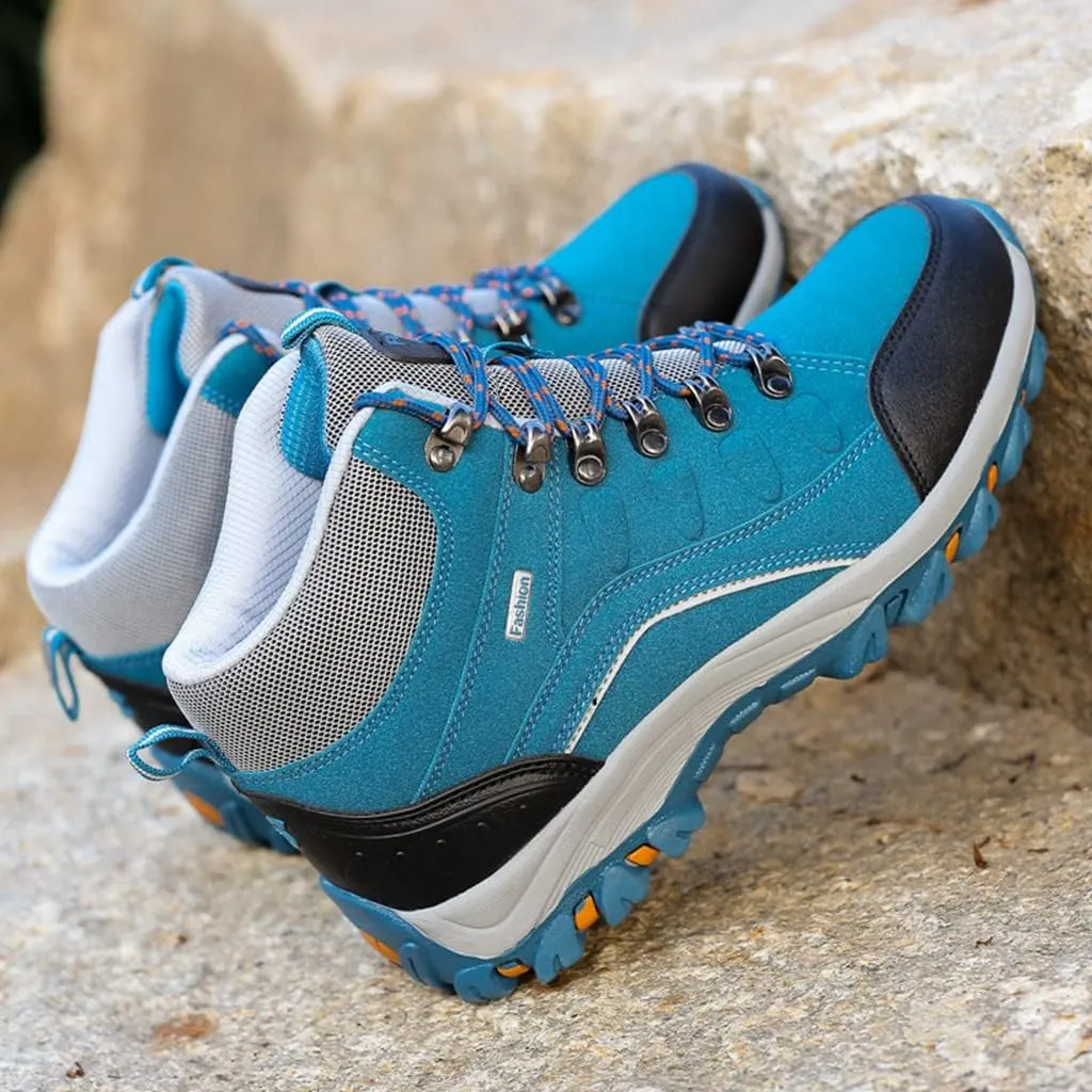 Women's Hiking Shoes Breathable Anti Slip Outdoor Ankle Boots Trekking Sneakers