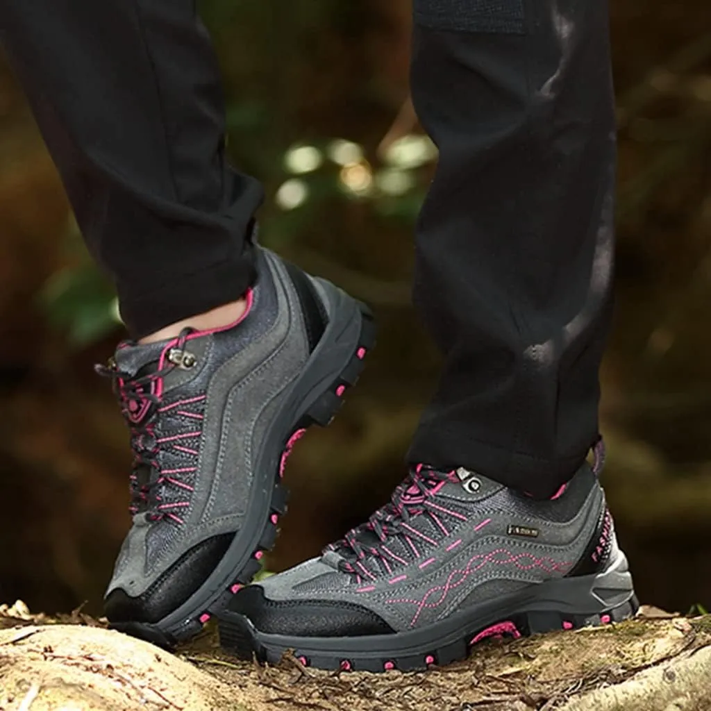 Women's Hiking Shoes Breathable Anti Slip Outdoor Ankle Boots Trekking Sneakers
