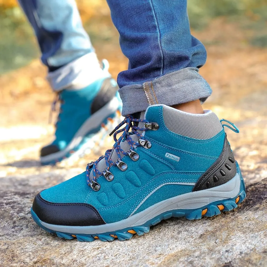 Women's Hiking Shoes Breathable Anti Slip Outdoor Ankle Boots Trekking Sneakers