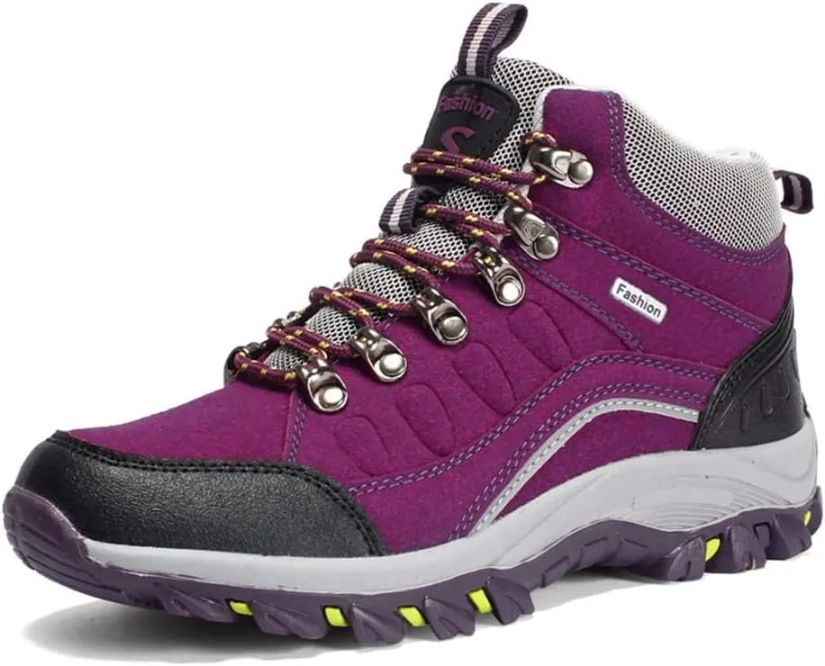 Women's Hiking Shoes Breathable Anti Slip Outdoor Ankle Boots Trekking Sneakers
