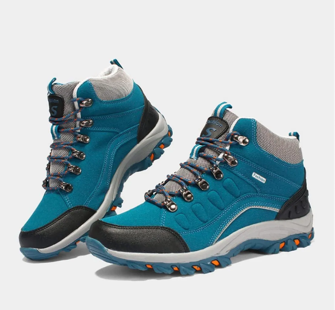 Women's Hiking Shoes Breathable Anti Slip Outdoor Ankle Boots Trekking Sneakers