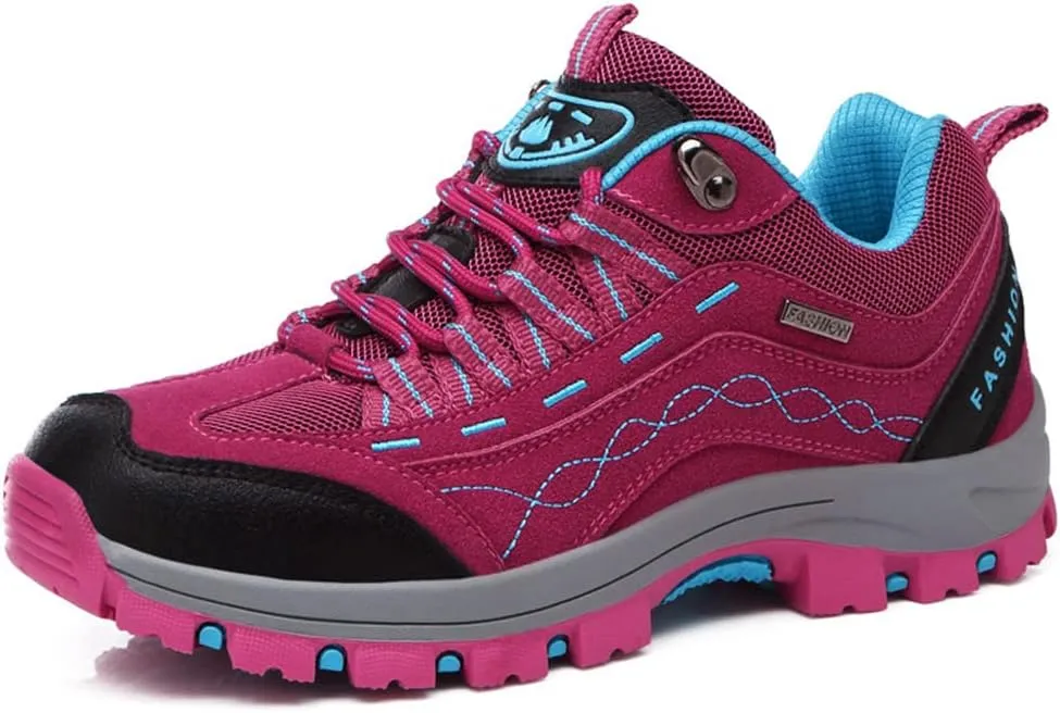 Women's Hiking Shoes Breathable Anti Slip Outdoor Ankle Boots Trekking Sneakers