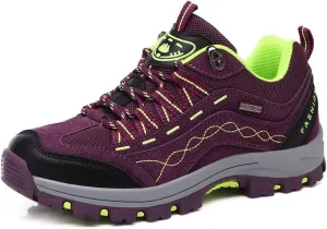 Women's Hiking Shoes Breathable Anti Slip Outdoor Ankle Boots Trekking Sneakers