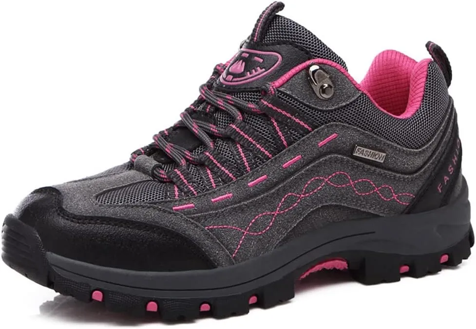 Women's Hiking Shoes Breathable Anti Slip Outdoor Ankle Boots Trekking Sneakers