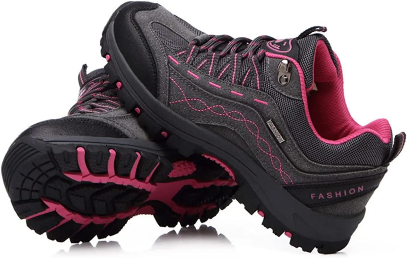Women's Hiking Shoes Breathable Anti Slip Outdoor Ankle Boots Trekking Sneakers