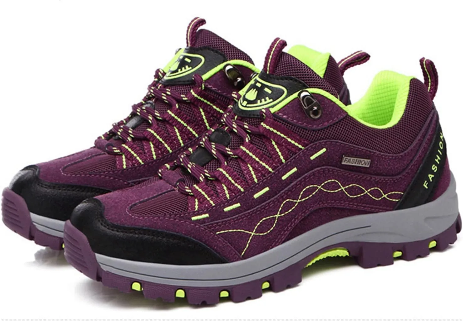 Women's Hiking Shoes Breathable Anti Slip Outdoor Ankle Boots Trekking Sneakers