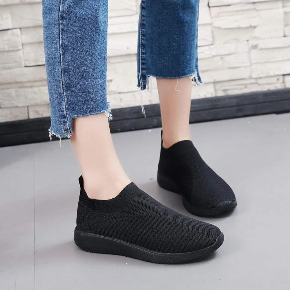 Womens Running Shoes Slip-on Walking Sneakers Womens Running Shoes Wide Width Shoes Dressy Casual Walking Sneakers Tennis Shoe Loafers Casual Slip On