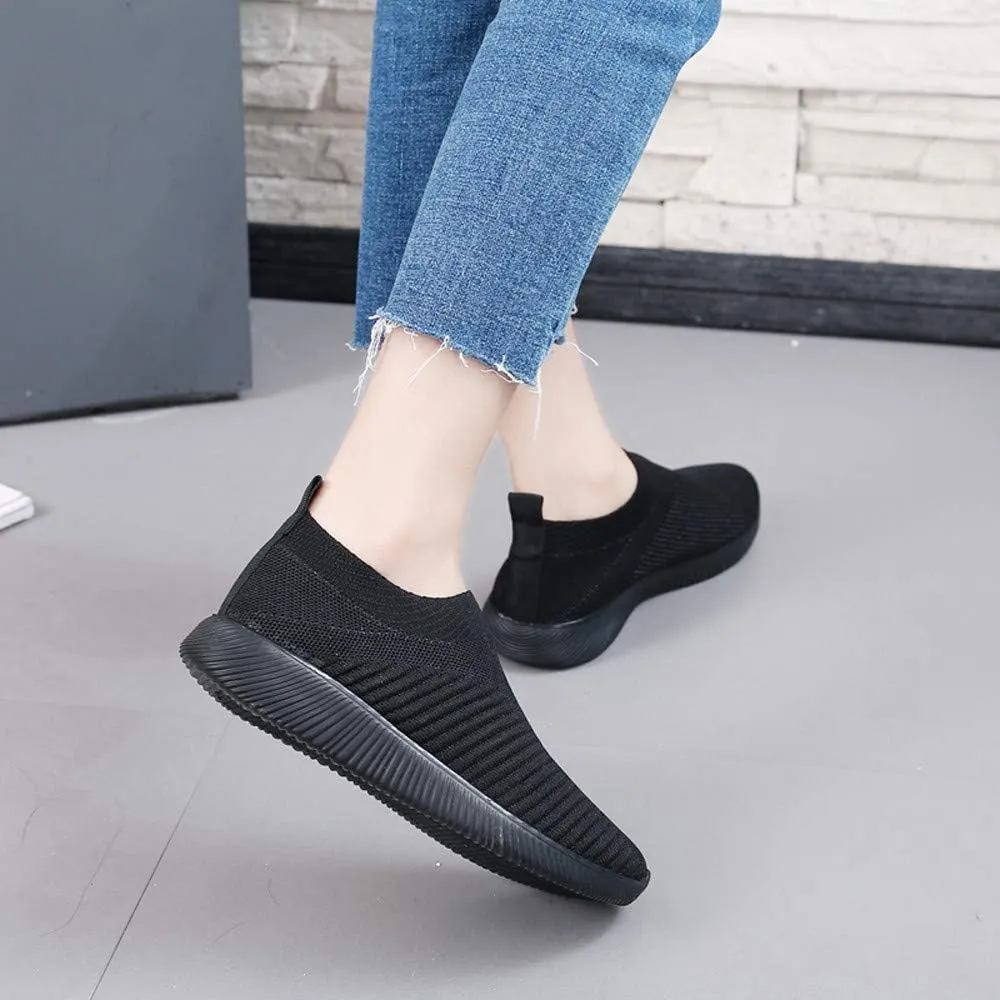 Womens Running Shoes Slip-on Walking Sneakers Womens Running Shoes Wide Width Shoes Dressy Casual Walking Sneakers Tennis Shoe Loafers Casual Slip On
