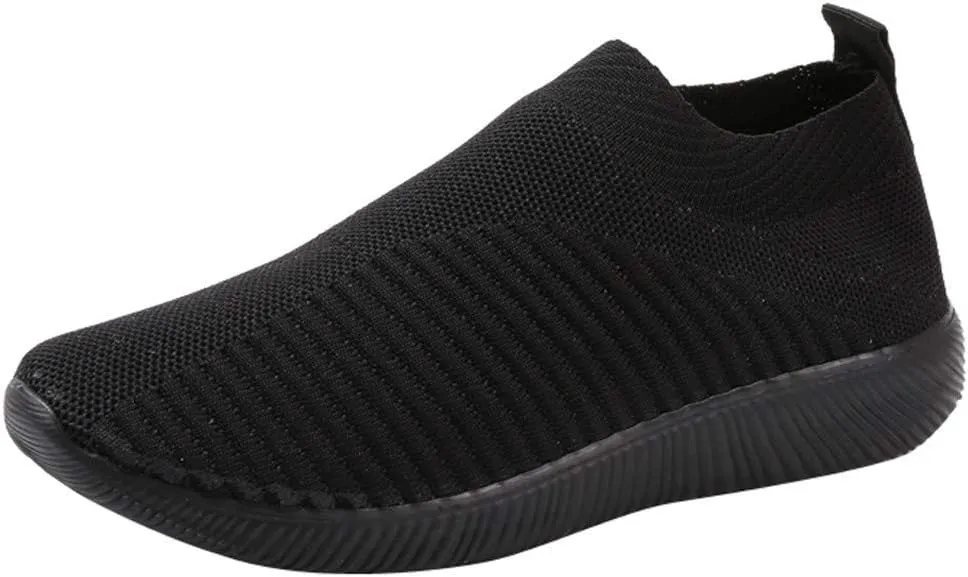 Womens Running Shoes Slip-on Walking Sneakers Womens Running Shoes Wide Width Shoes Dressy Casual Walking Sneakers Tennis Shoe Loafers Casual Slip On
