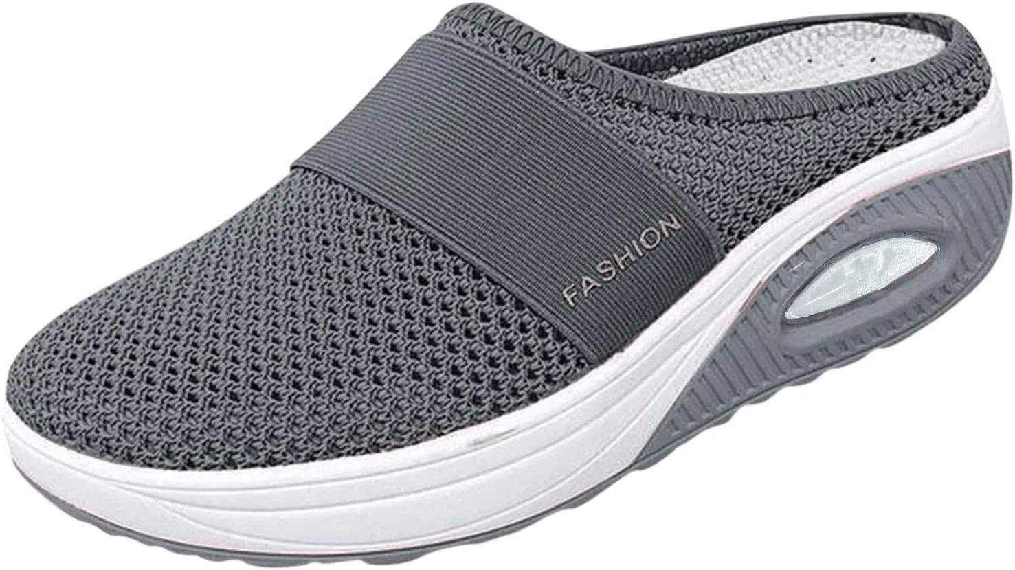 Women's Slip-On Orthopedic Arch Support Backless Running Shoes for Women Casual Women's Shoes Casual Walking Sneakers Waterproof Tennis Shoe Casual Loafers