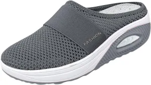 Women's Slip-On Orthopedic Arch Support Backless Running Shoes for Women Casual Women's Shoes Casual Walking Sneakers Waterproof Tennis Shoe Casual Loafers