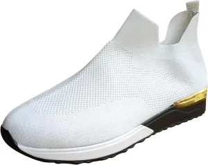 Women’s Slip-On Shoes Casual Lace-Free Walking Loafers Tennis Shoes Men Arch Support Women's Shoes Casual Men's Fashion Sneakers Tennis Shoe Casual Loafers