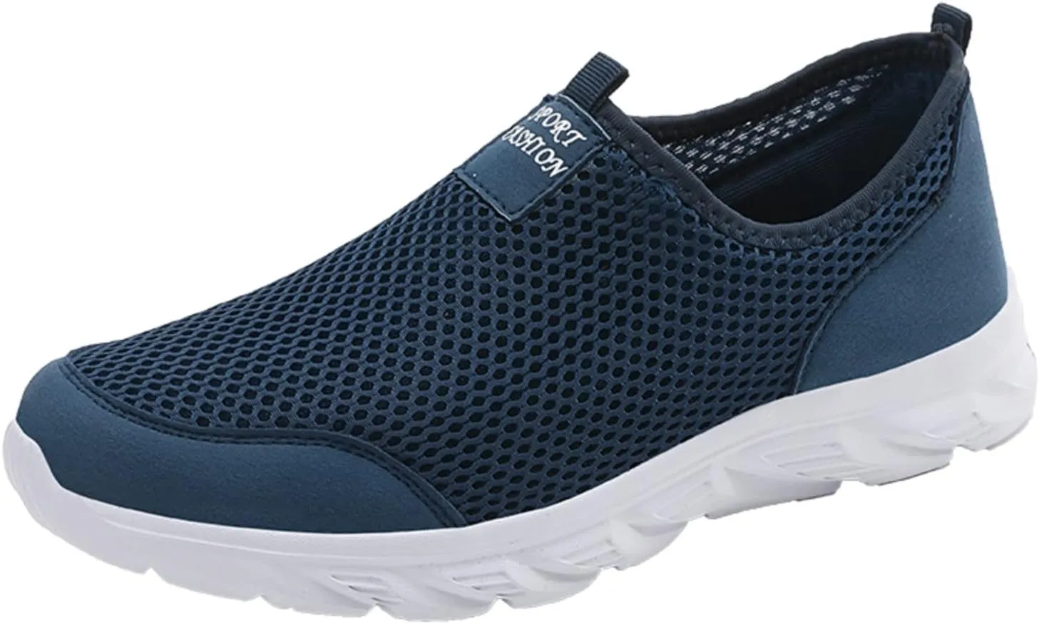 Womens Slip on Walking Shoes Comfort Lightweight Running Shoes for Men Loafers Dressy Casual Shoes Dress Sneakers Brown Tennis Shoe White Loafers