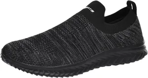 Womens Slip On Walking Shoes Non Slip Running Shoes Running Shoes for Women Arch Support Ladies Shoes Casual White Sneakers Brown Tennis Shoe Cross Trainer Shoe